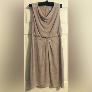 Simply Liliana Sparkly Cocktail Dress Size 12, zip up back, excellent condition